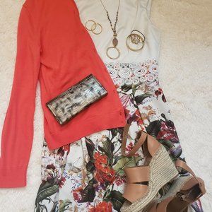 Establisjed 1962 Cream and multifloral dress